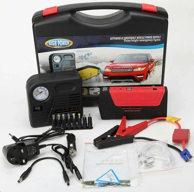 Emergency Car Kit || High Power Powerful Jump starter for car and charger mobile -laptop 68800 mah